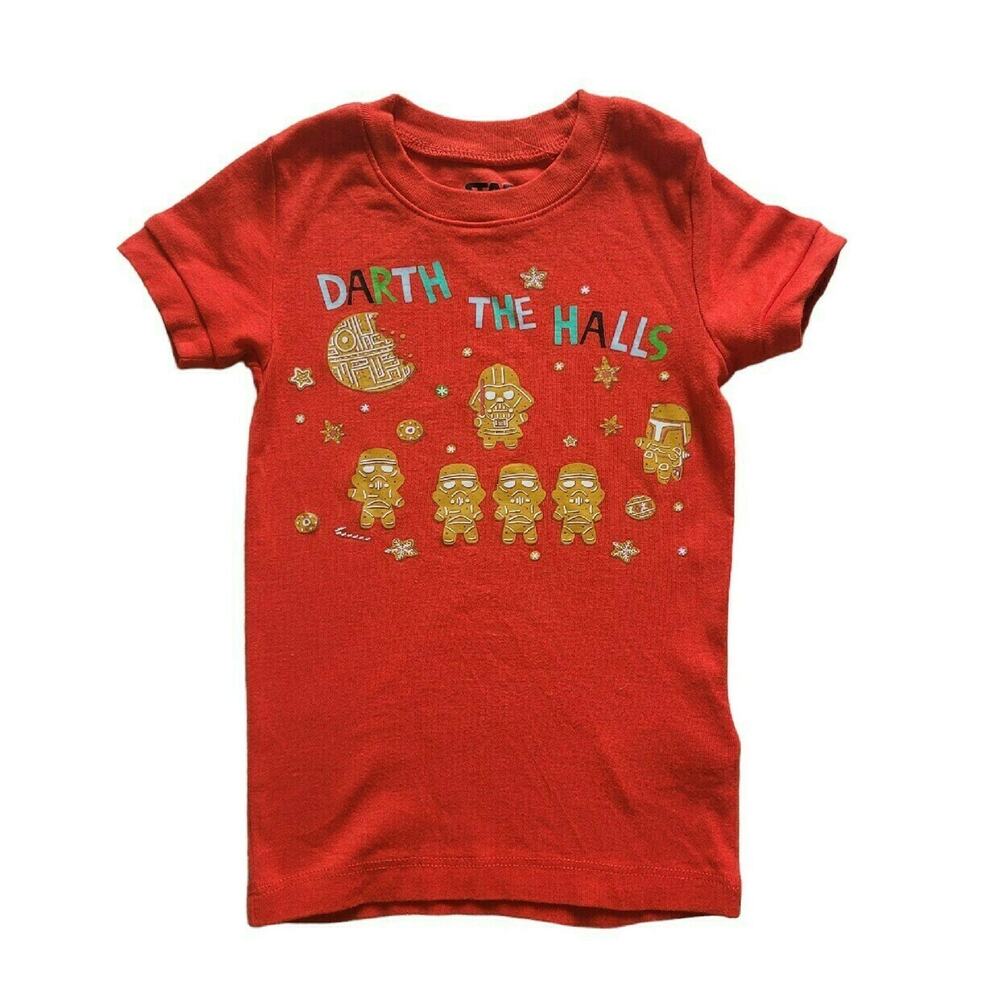 Spotted Zebra Star Wars Christmas Pajama Top